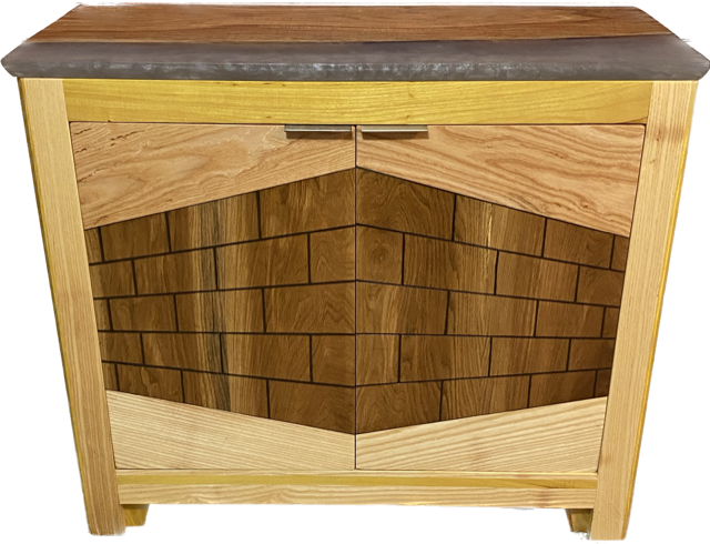 The Cornerstone buffet cabinet made by Austen at Eternally Furnished.