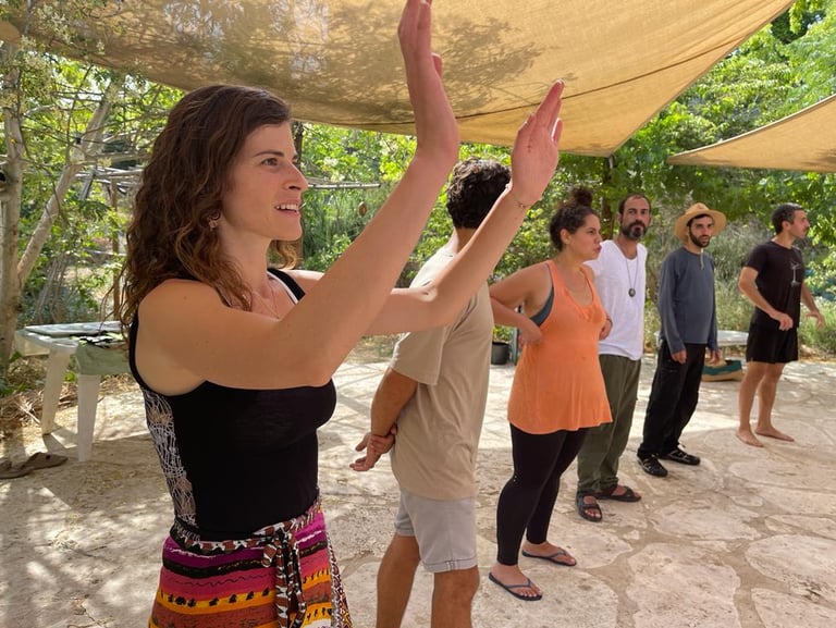 צמיחה בריקוד עם נטע