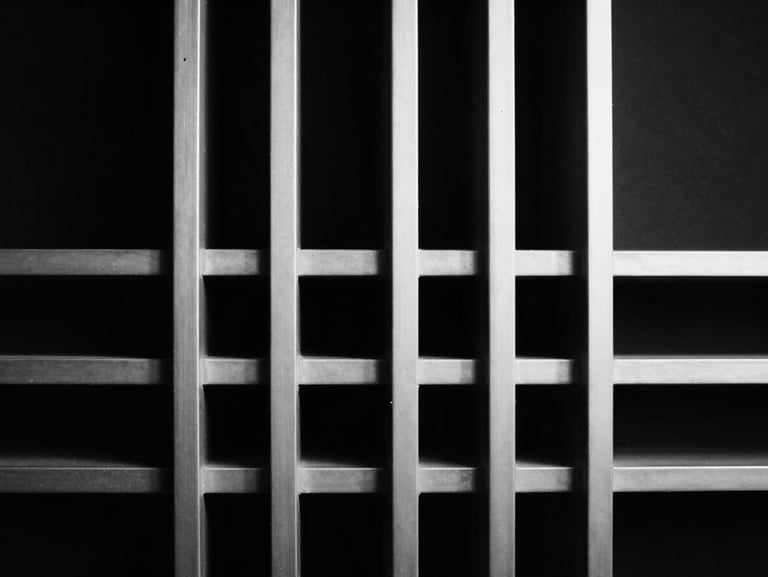 Minimalist high-end hardware, sleek metallic lines, dark background, sharp highlights, black and white