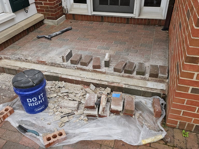 Huckabee Handyman Services, Brick repair