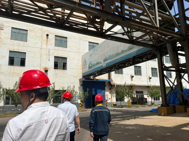 CEL BIOCHEM VISIT POLYALUMINIUM CHLORIDE FACTORY AT ZIBO CITY, SHANDONG, CHINA - JUNE 2024
