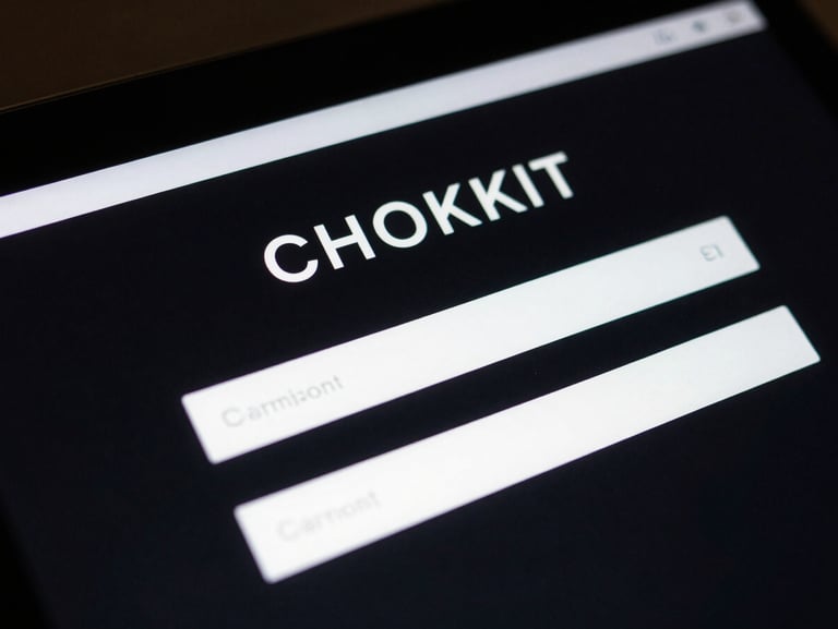 High-contrast close-up of a premium e-commerce checkout interface, glowing neon accents, clean minimalist layout on a deep black screen