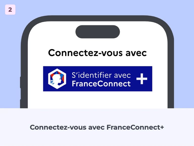 Connectez-vous avec FranceConnect+