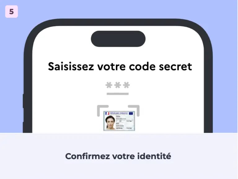 Confirmez votre identité