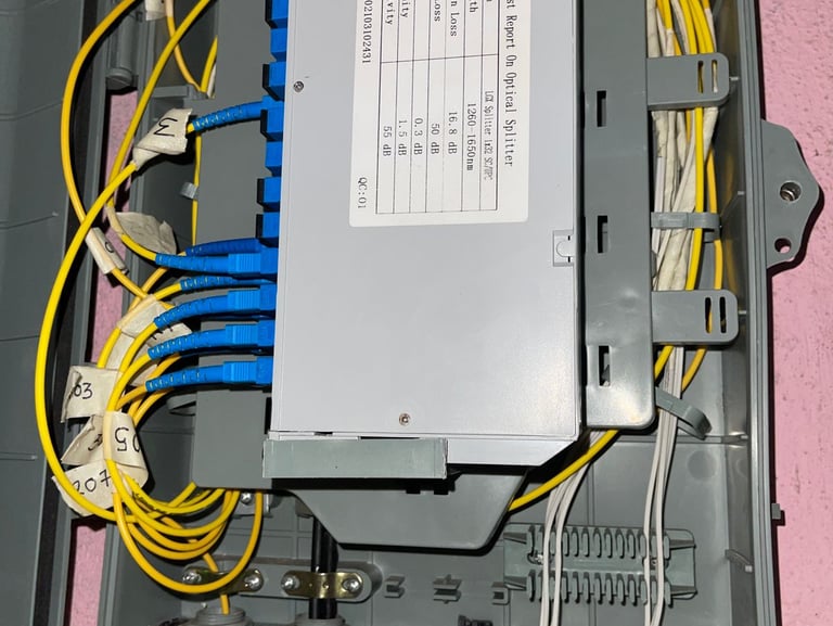 Fiber optic network operations and field support services