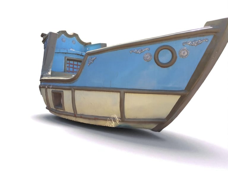 alquiler barco fibra tamaño real