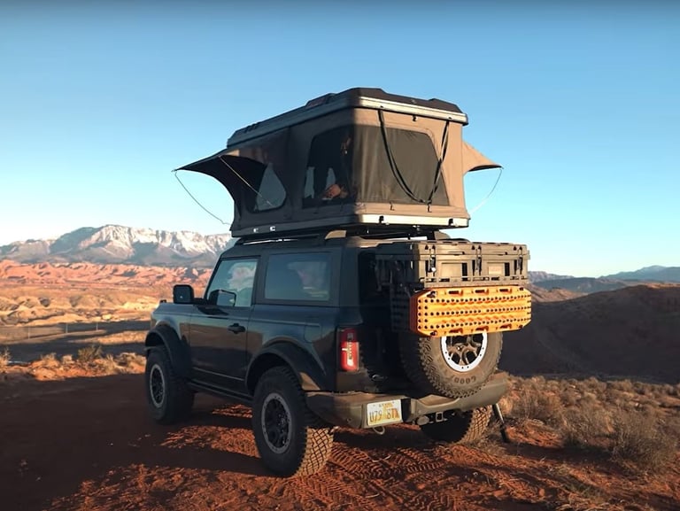 ROAM adventure co rooftop tents in San Antonio TX