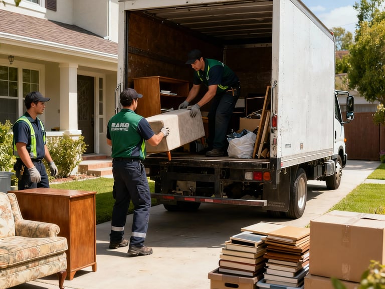 Dérarras d'une maison