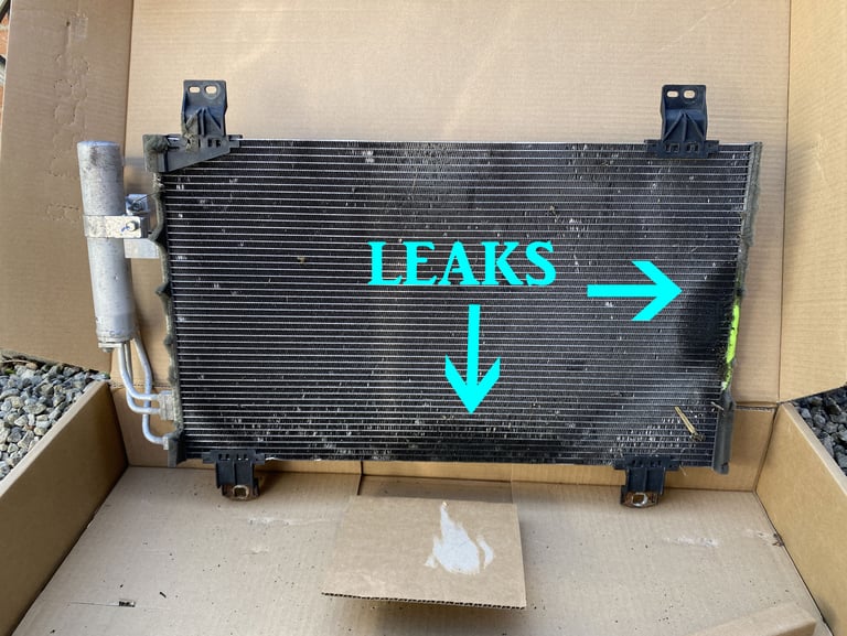 Leaking Mazda CX-3 A/C Condenser