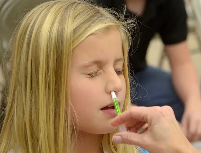 CHILD FLU NASAL SPRAY
