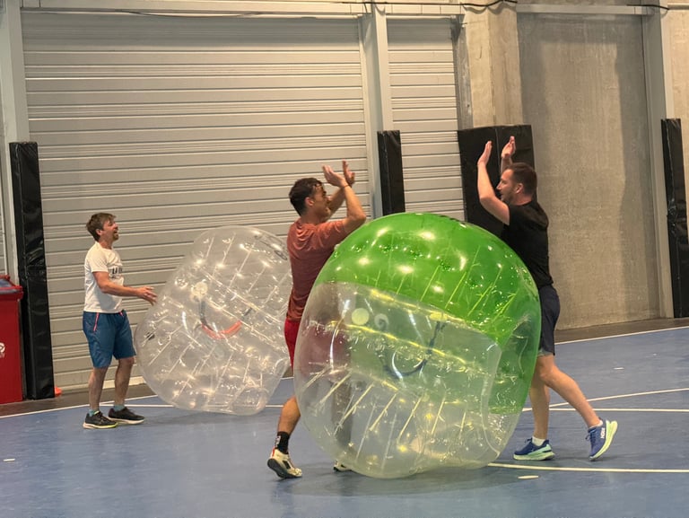 fun et cohésion d'équipe pour cette EVG de folie