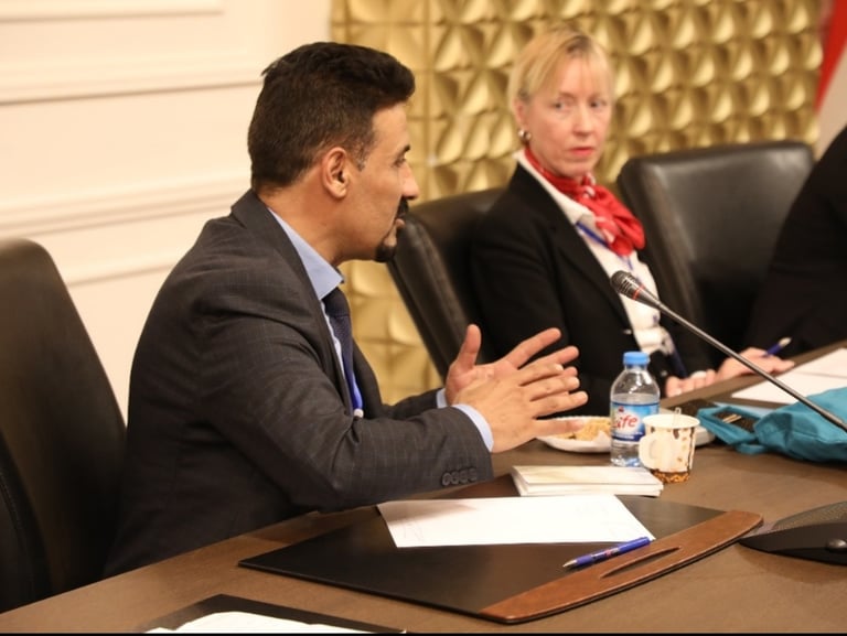 Shawan Ahmed Hamid, founder of the Organization for Humanitarian Cooperation