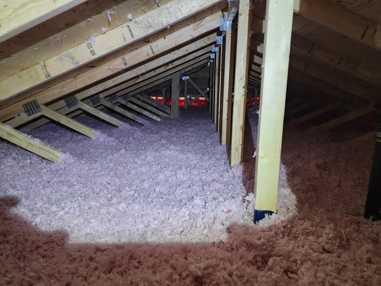 Attic insulation 