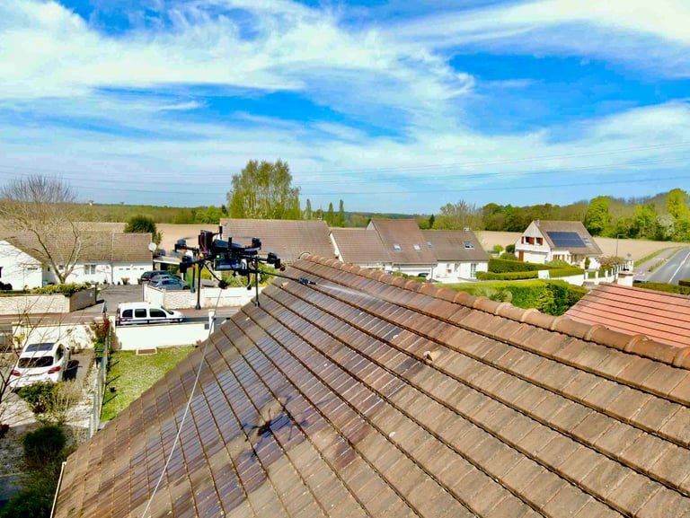 nettoyage toiture Servon