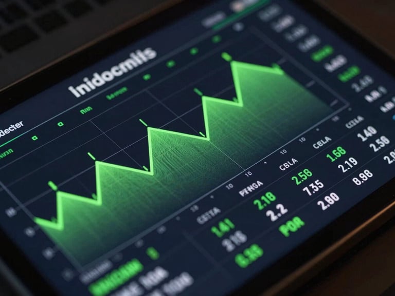 Isometric high-fidelity dashboard mockup showing real-time transaction flows with sharp neon green liquidity charts on a dark background.