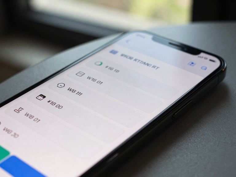 Close-up of an Android phone screen showing a local service booking app with time-slot selection UI, natural daylight from a window, device resting on a desk