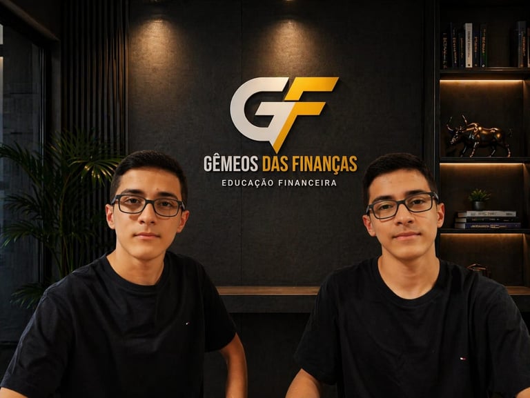 Essa imagem representa os Gêmeos das Finanças