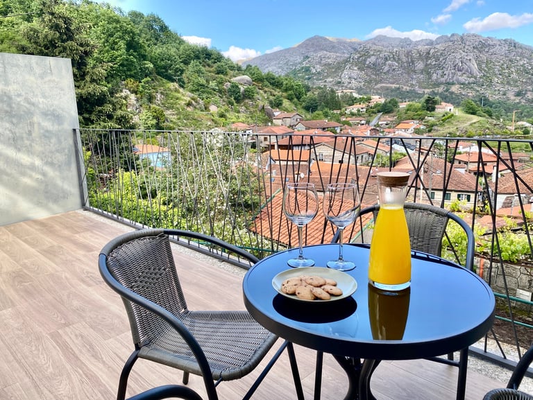 Terraço Green Man Gerês Mountain House