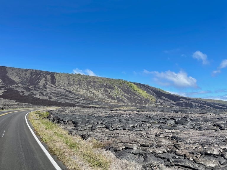 Chain of Craters Road Hawai'i VOlcano National Park