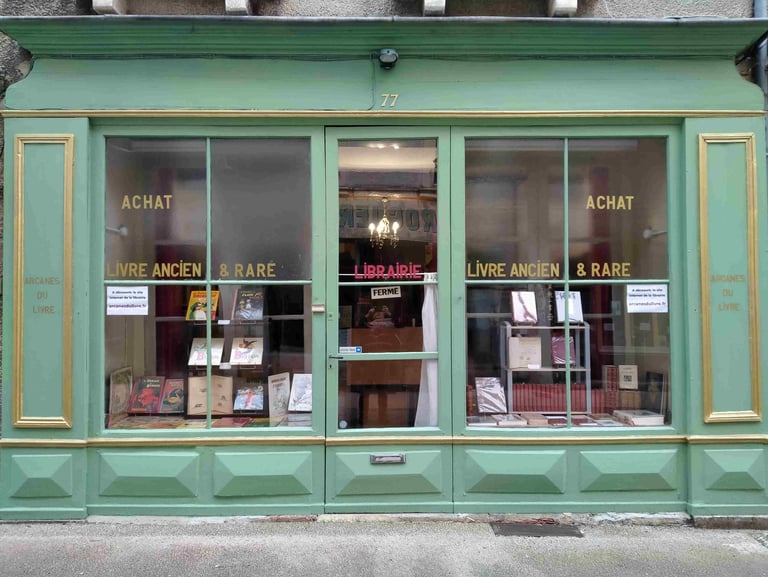 librairie livre ancien rare cuisery bourgogne village du livre