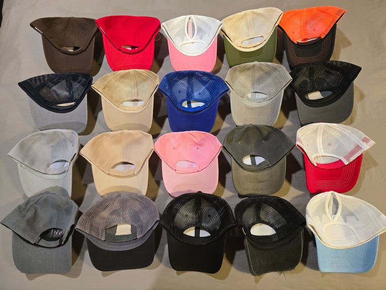 In Stock Hats (Backs)