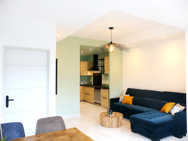 pièce de vie rénovation architecte d'intérieur 