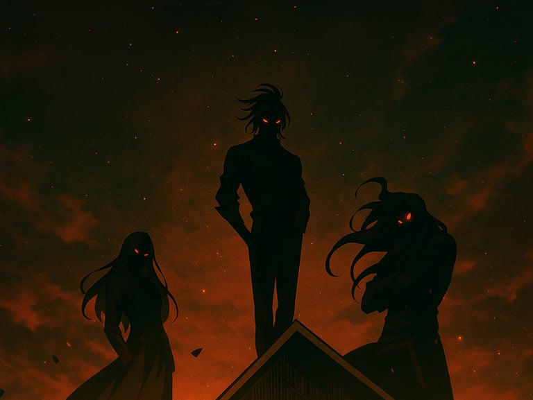 Eleceed manhwa cover featuring Kayden ,Katerin and Pluton