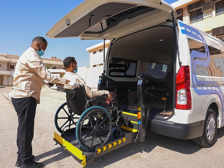 سيارات مجهزة برافعة كهربائية