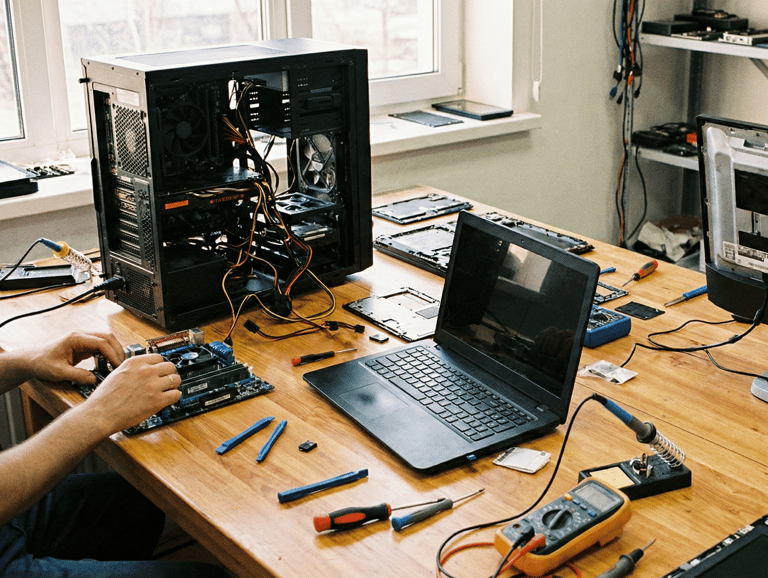 Serwis komputerowy, naprawa komputerów i laptopów