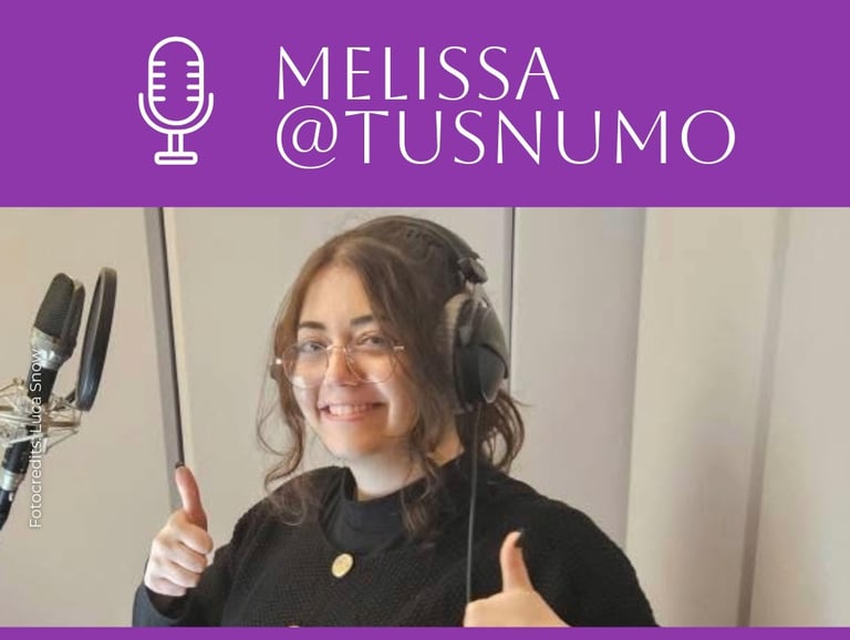 Der Hörspiel-Cast von Autor Luca Snow - "Existence": Sprecherin Melissa alias Tusnumo