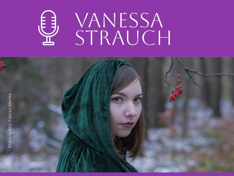 Der Hörspiel-Cast von Autor Luca Snow - "Existence": Sprecherin Vanessa Strauch
