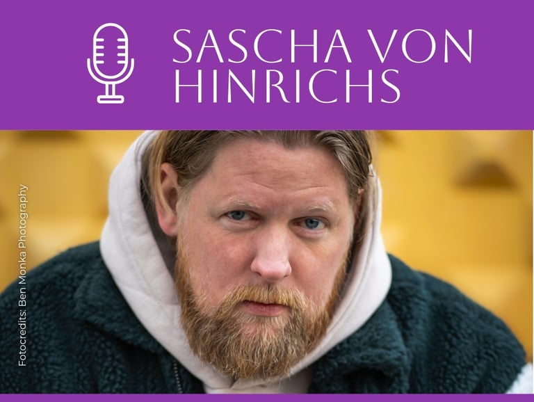 Der Hörspiel-Cast von Autor Luca Snow - "Existence": Sprecher Sascha von Hinrichs