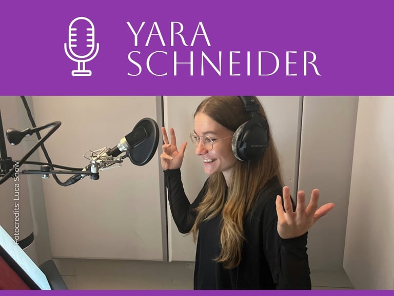 Der Hörspiel-Cast von Autor Luca Snow - "Existence": Sprecherin Yara Schneider