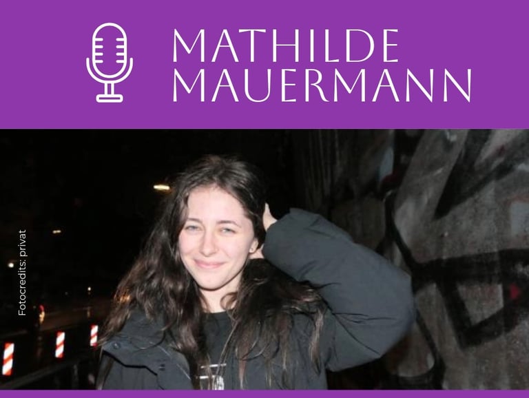 Der Hörspiel-Cast von Autor Luca Snow - "Existence": Sprecherin Mathilde Mauermann