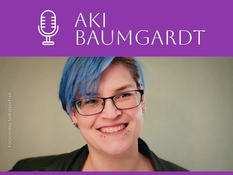 Der Hörspiel-Cast von Autor Luca Snow - "Existence": Sprecherin Aki Baumgardt