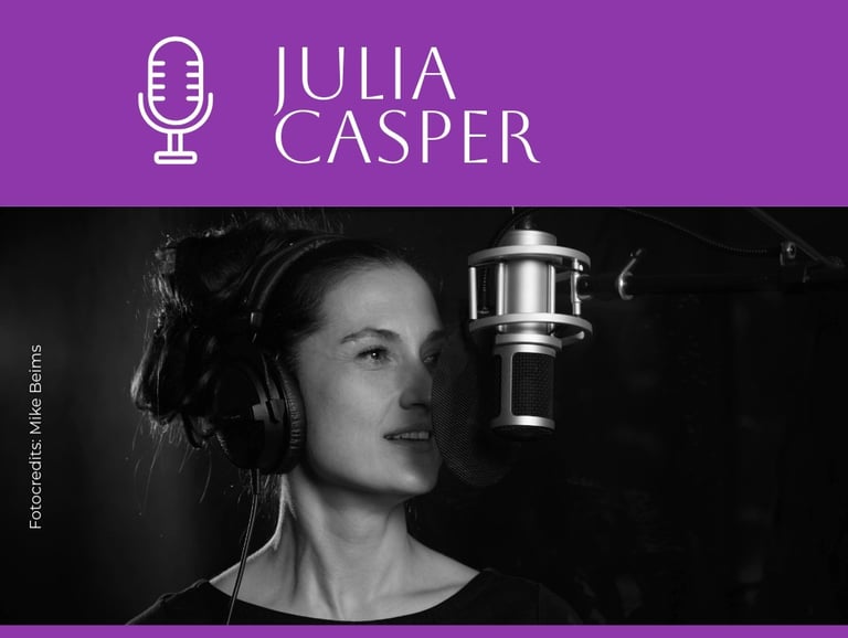 Der Hörspiel-Cast von Autor Luca Snow - "Existence": Sprecherin Julia Casper