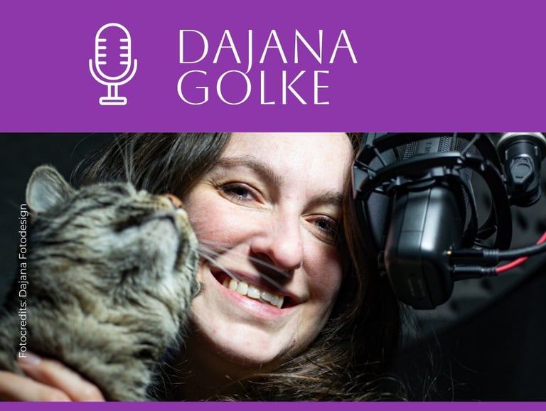 Der Hörspiel-Cast von Autor Luca Snow - "Existence": Sprecherin Dajana Golke