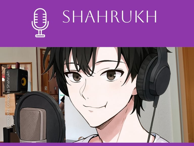 Der Hörspiel-Cast von Autor Luca Snow - "Existence": Sprecher Shahrukh