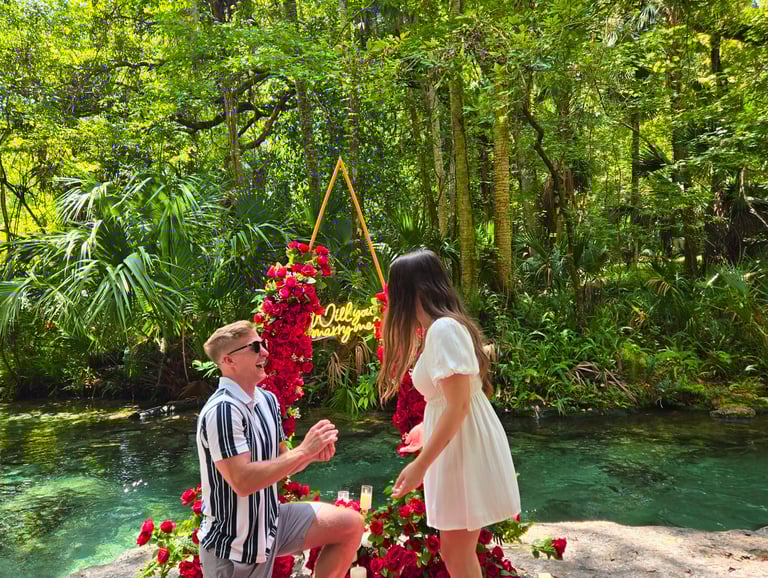 Florida Spring engagement photos