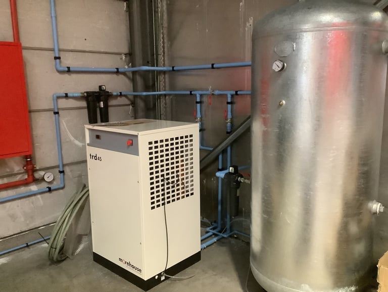 Inspectie of Onderhoud van een Persluchtsysteem