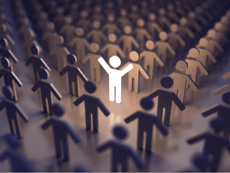 person after boosting brand awareness