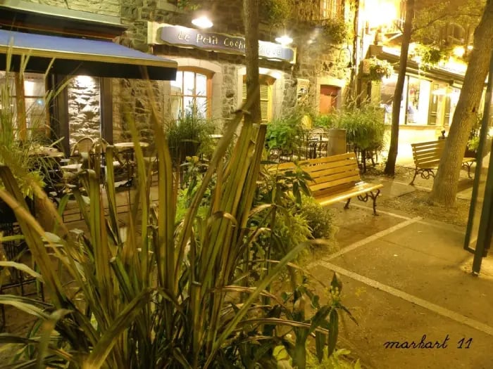 Québec en vrac, Bancs publics