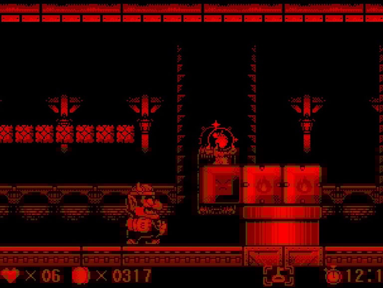 Virtual Boy Wario Land: Flame Blocks
