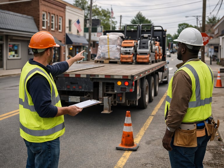 equipment delivery coordination jobsite logistics execution and supplier management