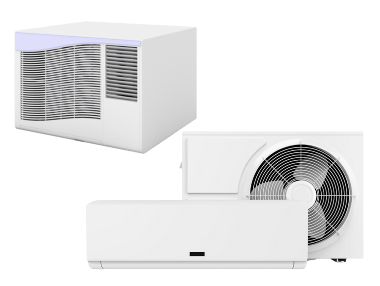New AC (split or window) must be protected with clear guard to improve its performance and life
