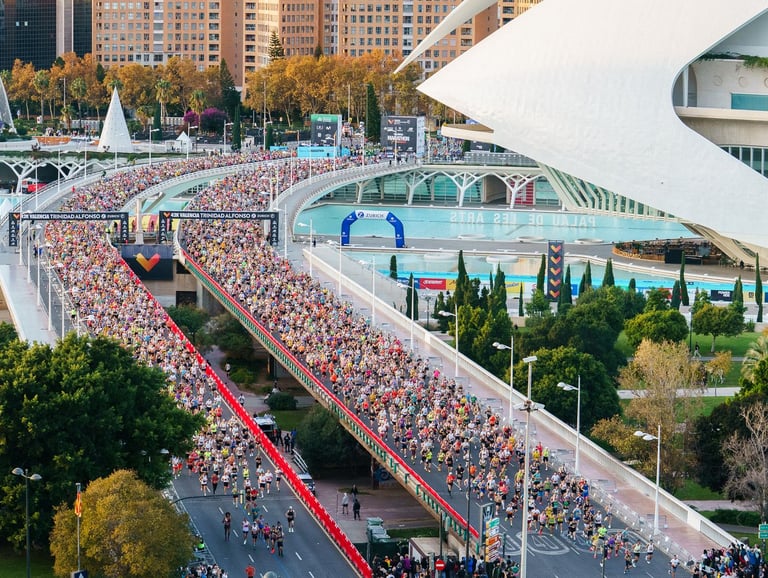 VALENCIA AND CIM MARATHON IN DECEMBER