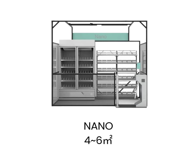 Pašapkalpošanās veikals 4-6m2