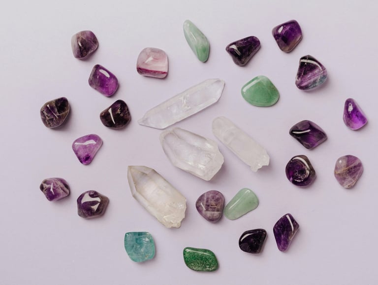 piedras preciosas para macramé 