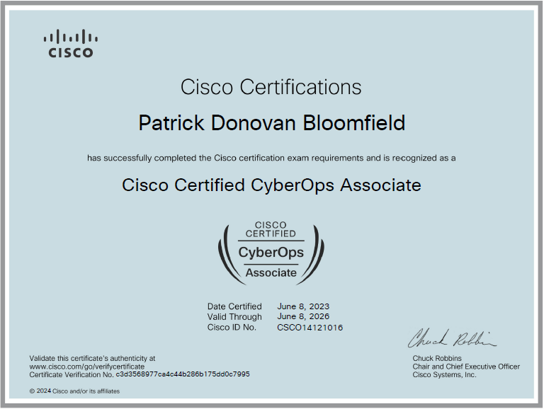 Cisco CyberOps