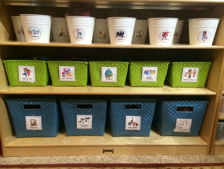 Montessori styled organization for client